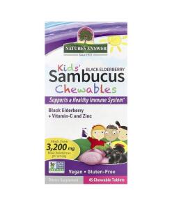 Børns Sambucus Tyggetabletter