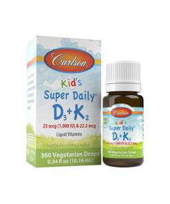 Børns Super Daglig D3 + K2 - 10 ml