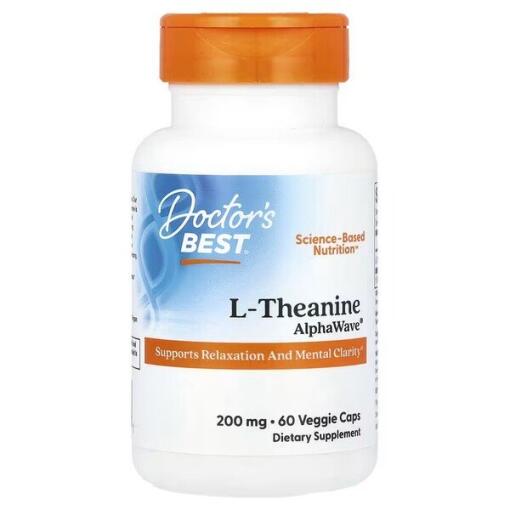 L-Theanine AlphaWave - 60 vegetabilske kapsler