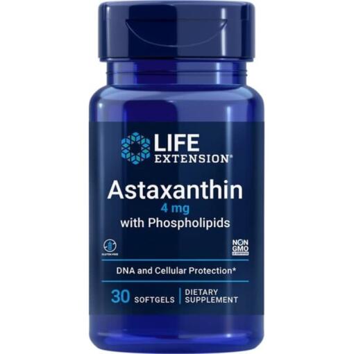 Astaxanthin med fosfolipider