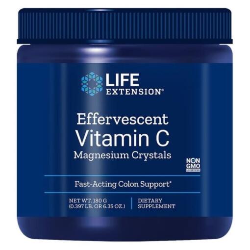 Brusebærende C-vitamin Magnesiumkrystaller - 180g