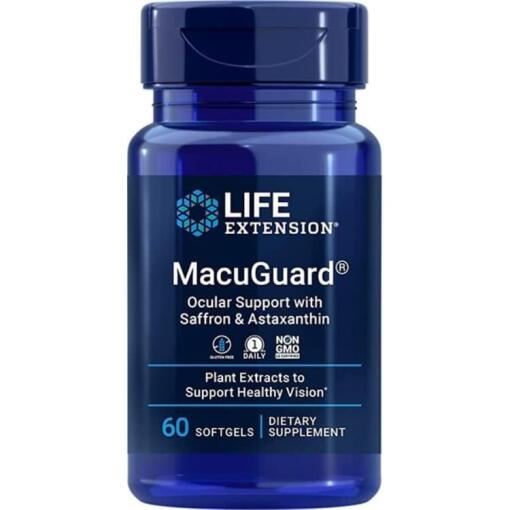 MacuGuard Ocular Support med safran - 60 softgels