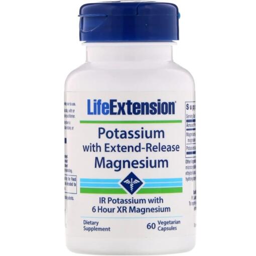 Kalium med Extend-Release Magnesium - 60 vcaps