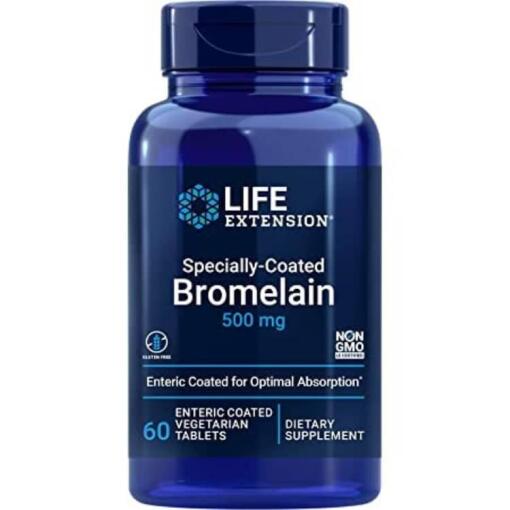 Specielt omsluttet bromelain