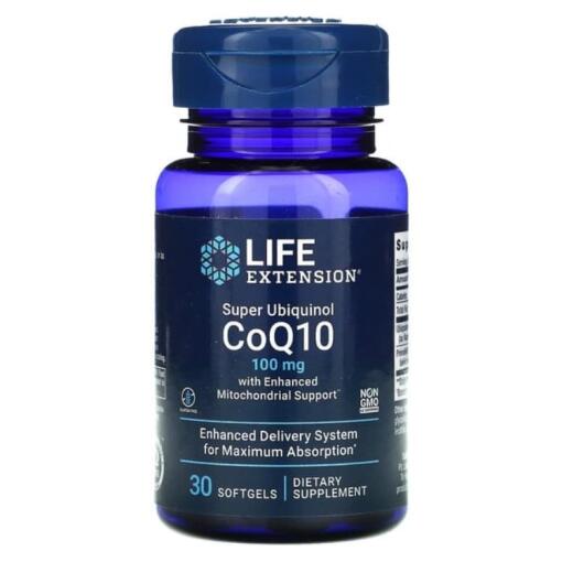Super Ubiquinol CoQ10 med forbedret mitokondriel støtte