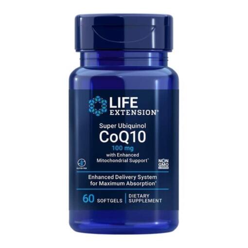Super Ubiquinol CoQ10 med forbedret mitokondriel støtte