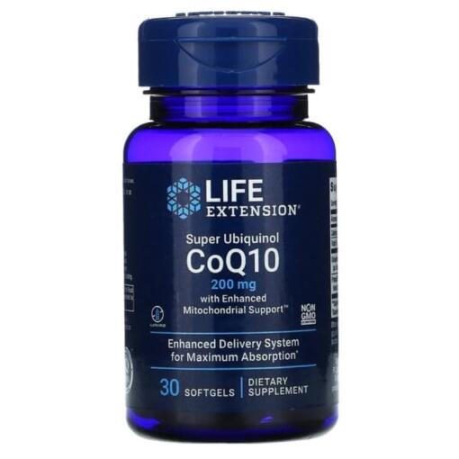 Super Ubiquinol CoQ10 med forbedret mitokondriel støtte