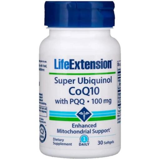 Super Ubiquinol CoQ10 med PQQ