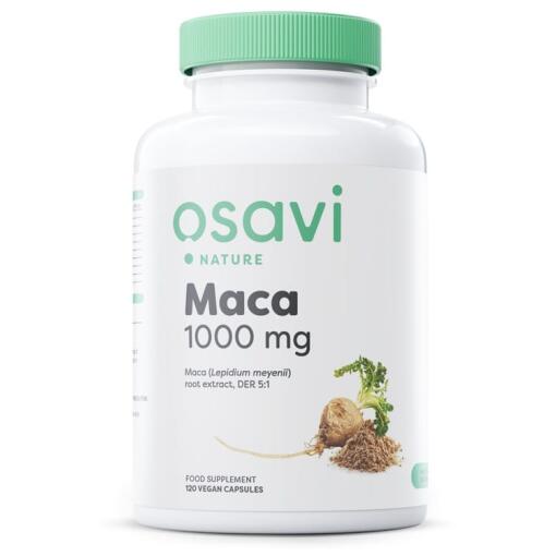 Maca - 1000 mg - 120 veganske kapsler