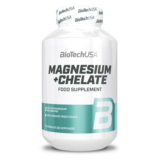 Magnesium + Chelat - 60 kapsler