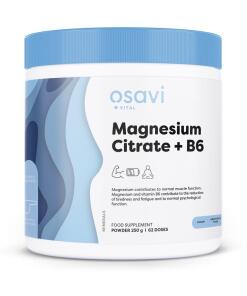 Magnesiumcitrat + B6-pulver - 250g