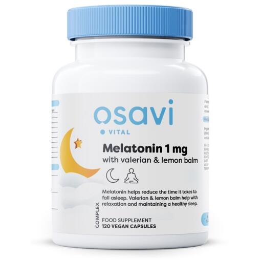Melatonin med Valerian & Citronmelisse