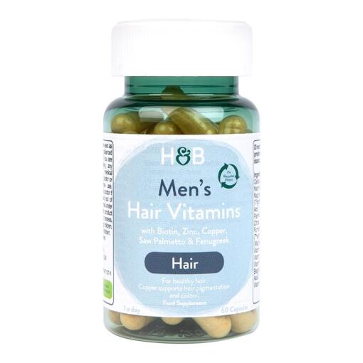 Hårvitaminer til mænd - 60 kapsler