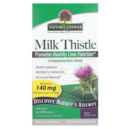 Mælkebøtte - 120 vegetabilske kapsler
