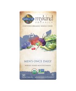 Mykind Organics Mænds Once Daily - 30 veganske tabletter