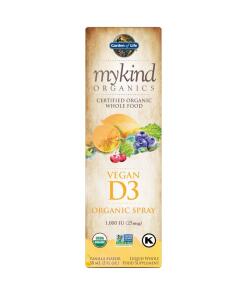 Mykind Organics Vegansk D3 Økologisk Spray