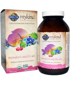 Mykind Organics Kvinders Multi 40+ - 120 veganske tabletter