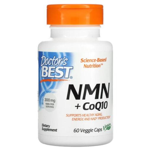 NMN + CoQ10 - 60 veganske kapsler