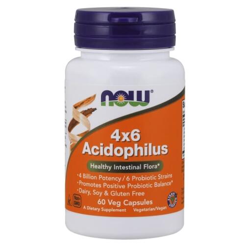 Acidophilus 4X6 - 60 kapsler