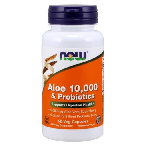 Aloe 10.000 & Probiotika - 60 vcaps