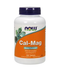 Cal-Mag med B-kompleks og C-vitamin - 100 tabletter