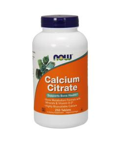 Calciumcitrat med mineraler og D-vitamin - 250 tabletter