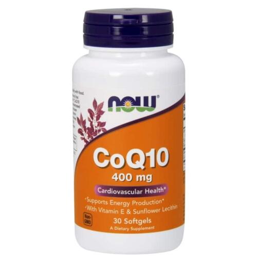 CoQ10 med E-vitamin og solsikkelecithin