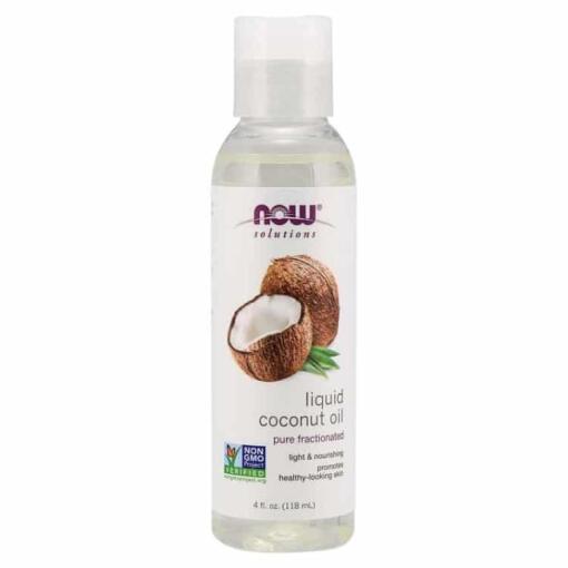 Flydende ren fraktioneret kokosolie - 118 ml
