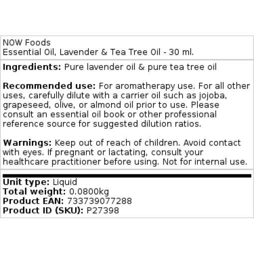 lavendel og tea tree - 30 ml