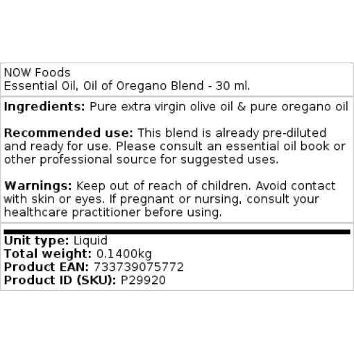 Oreganoolieblanding - 30 ml