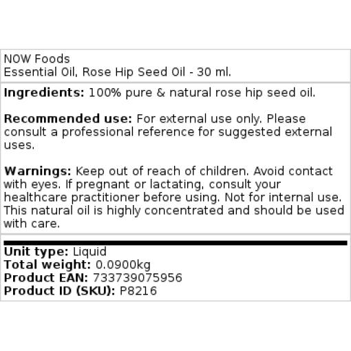 Hybenkerneolie - 30 ml