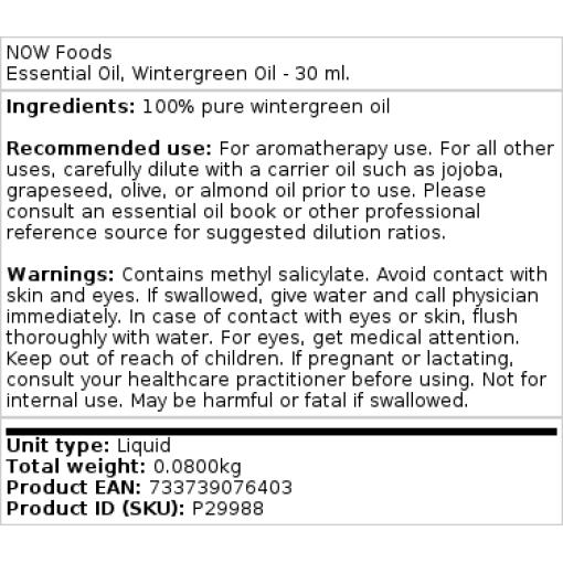 vintergrøn - 30 ml