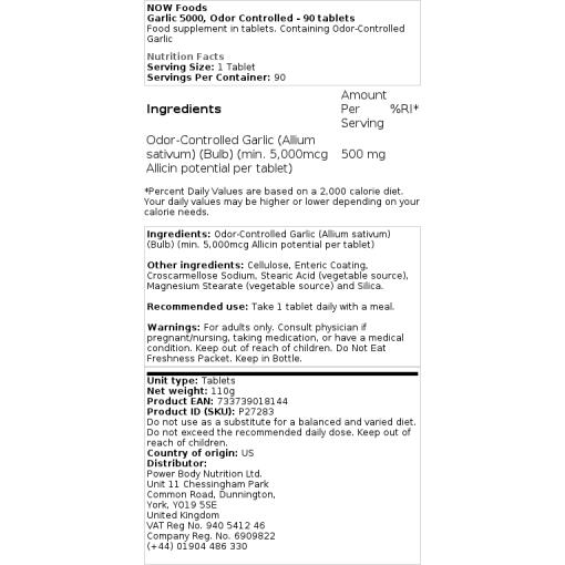 Lugtkontrolleret - 90 tabletter