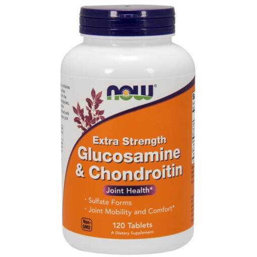 Glukosamin & Kondroitin Ekstra Styrke - 120 tabletter