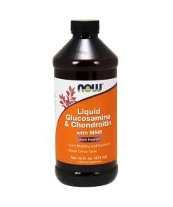 Glukosamin & Kondroitin med MSM flydende - 473 ml