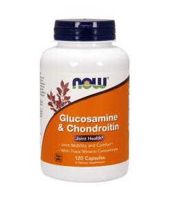 Glucosamin & Chondroitin med spormineral koncentrat - 120 kapsler