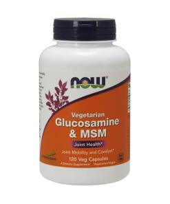 Glucosamin & MSM Vegetarisk - 120 kapsler