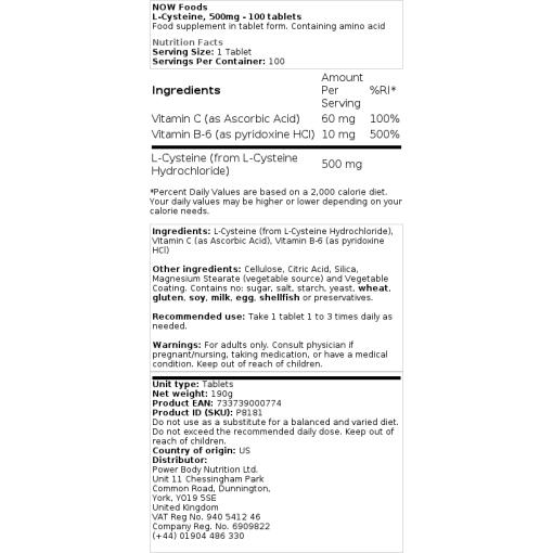 500 mg - 100 tabletter