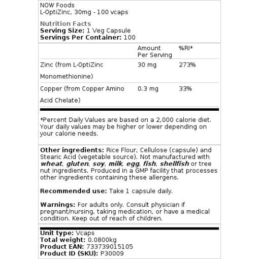 30 mg - 100 kapsler