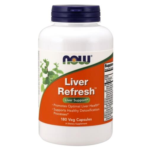 Lever Refresh - 180 veganske kapsler
