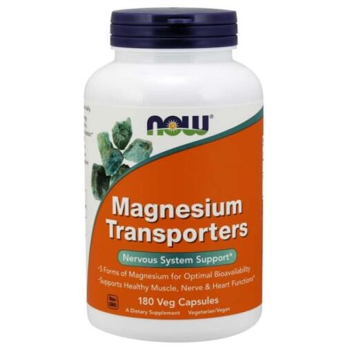 Magnesiumtransportører - 180 veganske kapsler