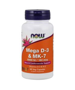 Mega D-3 & MK-7 - 60 vegetabilske kapsler