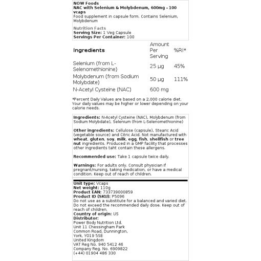 600 mg - 250 kapsler