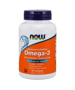 Omega-3 enterisk belagte - 90 bløde kapsler