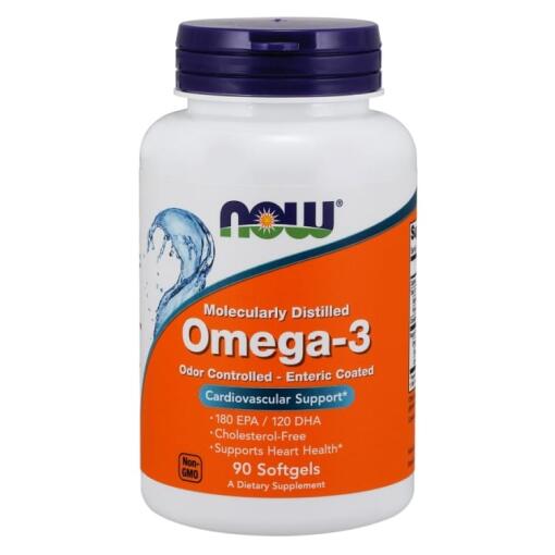 Omega-3 enterisk belagte - 90 bløde kapsler