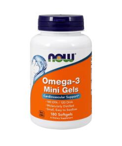 Omega-3 Mini Gels - 180 bløde kapsler