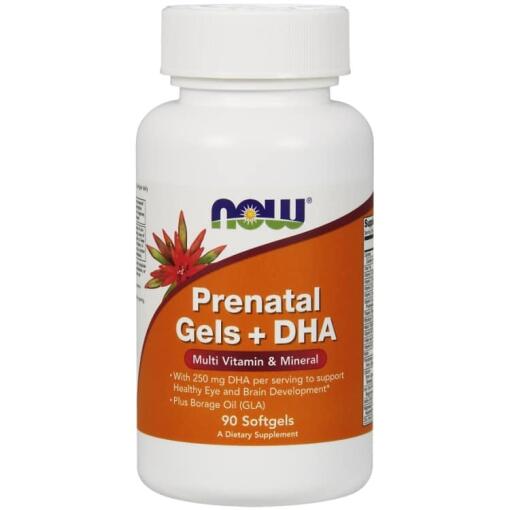 Prænatale Gels + DHA - 90 bløde kapsler