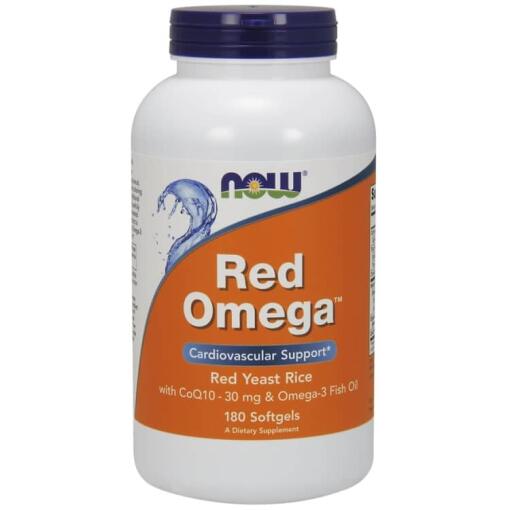 Rød Gærris Omega - 180 softgels