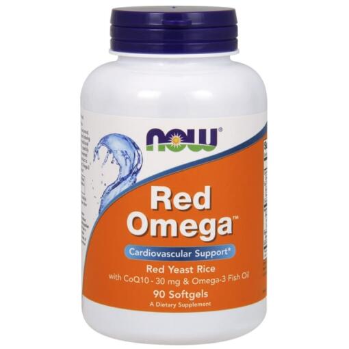 Red Omega (rødt gærris) - 90 softgels