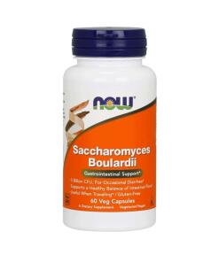 Saccharomyces Boulardii - 60 veganske kapsler